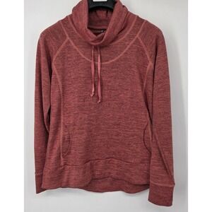 Kuhl Léa Pullover Sweater Women's Size Large Salmon Coral Cowl Neck NWOT‎